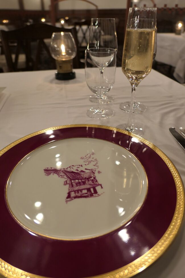 上高地帝国ホテルのフランス料理ディナー♪