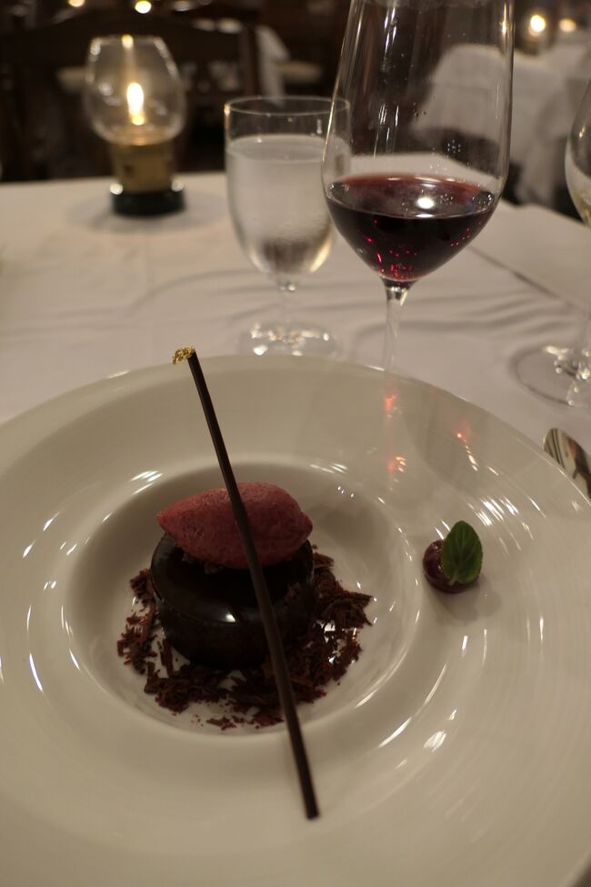 上高地帝国ホテルのフランス料理ディナー♪