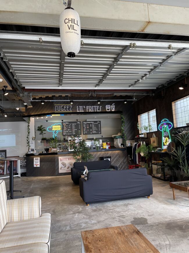 サイクリング終わったあとに一休み