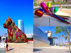 翌日は朝からバスクの首都Bilboへ向かいます。
レプブリカ・デ・アバンド公園(Parque República de Abando)の地下駐車場に車を止めて、ビルバオ・グッゲンハイム美術館(Guggenheim Bilbao Museoa[https://www.guggenheim-bilbao.eus/])へ向かいます。
現代美術がメインでとにかく大きなモニュメントが印象的です。
それに合わせるように美術館周辺もきれいに整備されています。