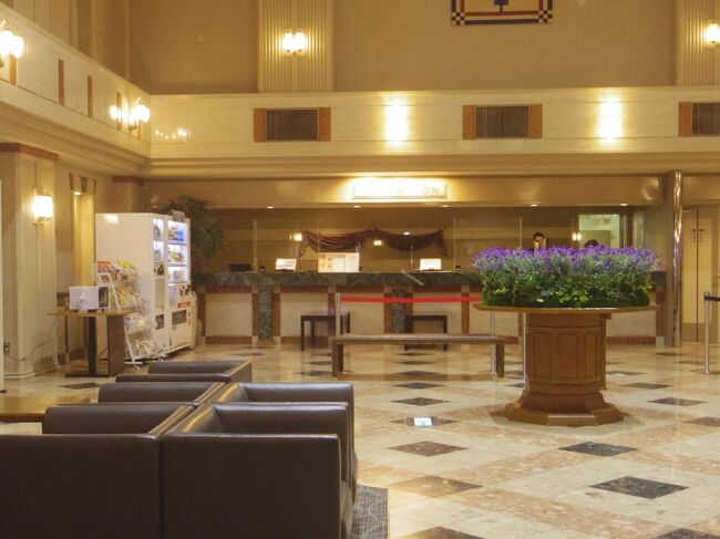 専用エレベーターで3階へ登ると、チェックインカウンター