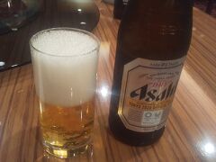 ビールで乾杯