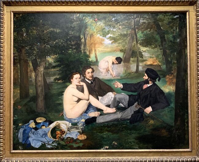 画家編（エデュール・マネ）: 来日したオルセー美術館展や、旅行