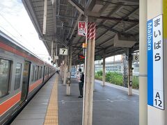 7:07 米原　→　7:51 岐阜
東海道本線の浜松行きという事もあってか、米原駅出発時点で結構混み合ってました。　早めに乗りかえて、座席確保出来て良かった!