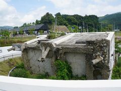 土地の嵩上げっぷりがよくわかる。

あと、周囲には展示パネルがいろいろありました。