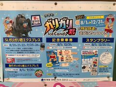 8/10、ちゃんと早起きしてお出かけ♪

秩父鉄道のSLは、今年はガリガリ君とコラボしてるらしい(笑)。