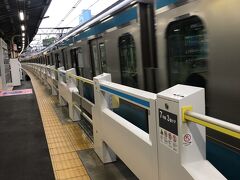東十条駅5時50分発の京浜東北線北行き乗車。