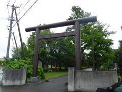 まずは当別神社。北海道の神社って、鳥居が特徴的。
