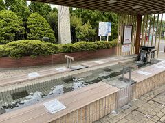 湯の川温泉足湯 湯巡り舞台