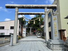 安積国造神社。
郡山の夏の陣スポットです。