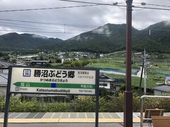 勝沼ぶどう郷駅。