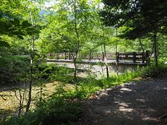 別れた林間コースと合流して田代橋へ。