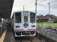 佐貫駅から7分ほどで、終点の竜ケ崎駅に到着
龍ケ崎市であるが、駅名、路線名は「竜ケ崎」が正当
