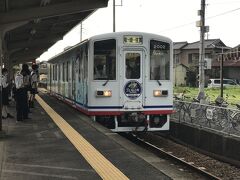 竜ケ崎駅より佐貫行きに乗車。
1両の列車が行ったり来たりしているので、行きと全く同じ車両に乗車。