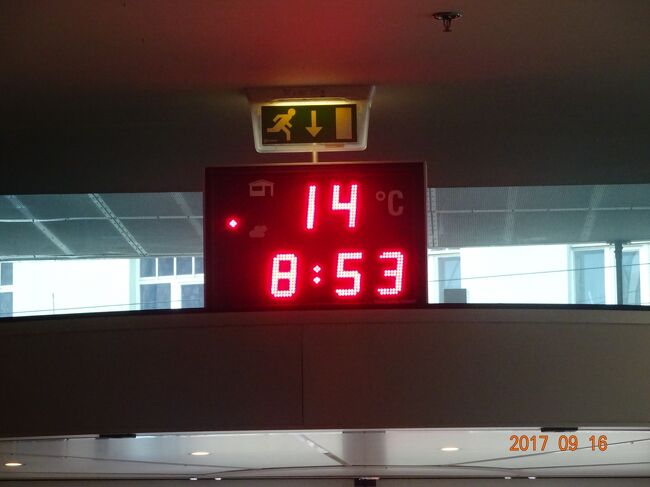 タリンの気温は１４℃です