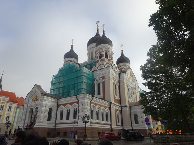 現在正面が修理中でした