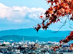 鈴虫寺からの京都駅方面の眺め