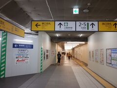 　新潟駅が目下工事中でどこが入口なのかもわからないくらいの迷路になっていた。