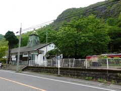 終点の間藤（まとう）駅に到着です。