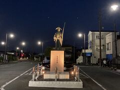 10分とかからずに越生駅到着

道灌さんもライトアップ