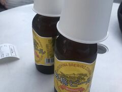 松島さかな市場でお昼

しかし、一人が体調不良で二人で食べることに

松島ビール飲みます。