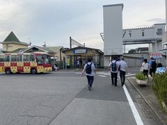再び、西川田駅まで戻ってきました。