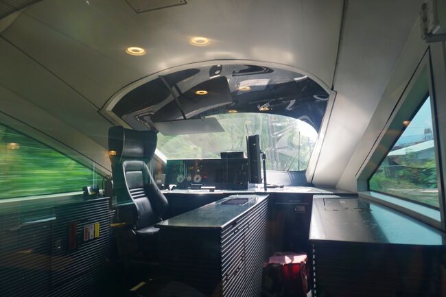 後ろ向きに走ってグイグイ揺れました<br />