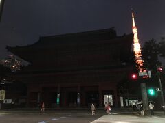 増上寺と東京タワー