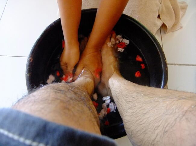 ・フラワーフットバス<br />・フットマッサージ