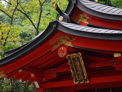 その後、隣にある九頭龍神社新宮にも参拝。
すぐ隣なのだが、こちらは静かだった。
この社の本宮は、徒歩か船で行くかしかないので、今回は諦めた。