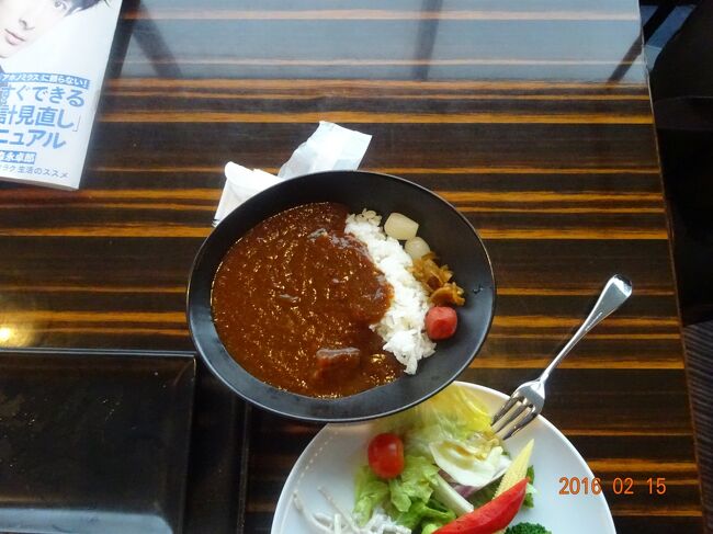 JAL特製のカレーもいただきましが、いつ食べても変わらず美味しいですね