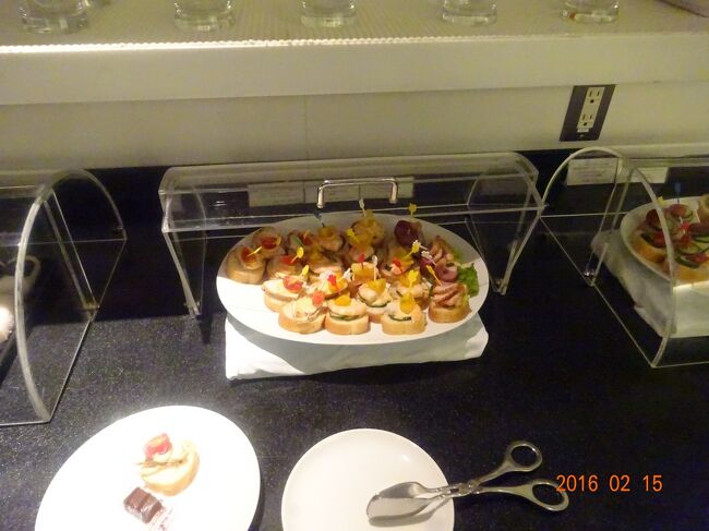 キャセイパシフィック航空ラウンジの様子です