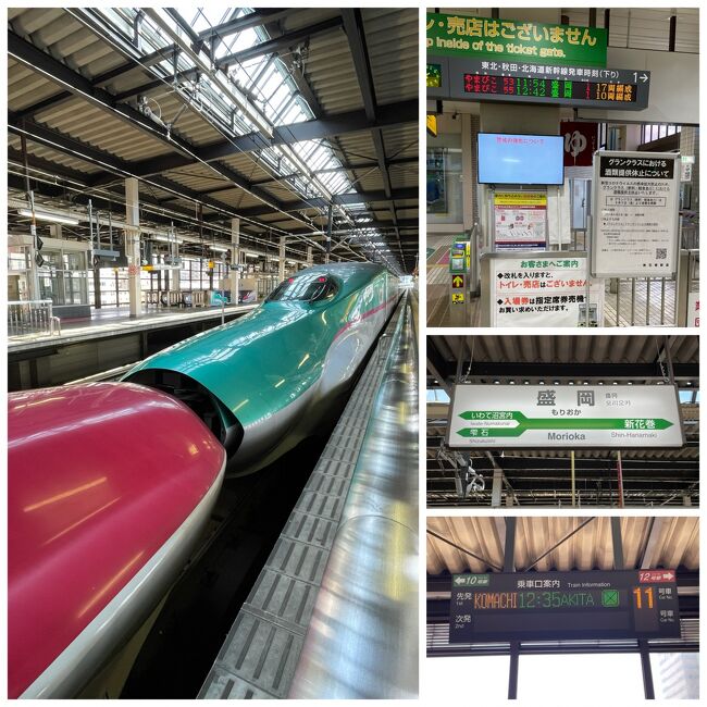 10：37発の盛岡行きに乗ります。40分待って乗車時間は11分。<br />乳頭温泉の旅行記に続きます。