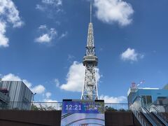 ドアを開けたらテレビ塔が見えました。
