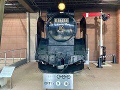 写真スポット。
蒸気機関車D51