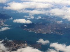 お天気が良かったのでしまなみ海道の多々羅大橋がすっきりと見えます。

