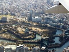 大阪城が見えると帰ってきた感があります。