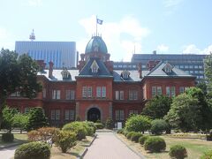 北海道庁旧本庁舎　東京オリンピックマラソンでは構内がコースでした