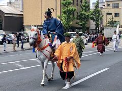 葵祭が始まりました。
毎年、必ず5月15日に開催だそうです。