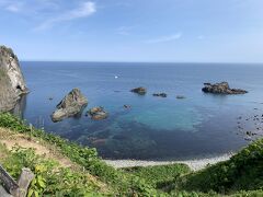 ここが島武意海岸です。
手軽に行けます。