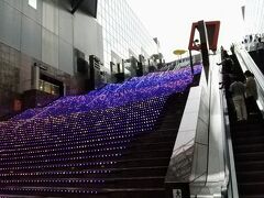 京都駅ビル大階段  グラフィカルイルミネーションPlus