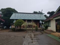 岸谷の杉山神社です