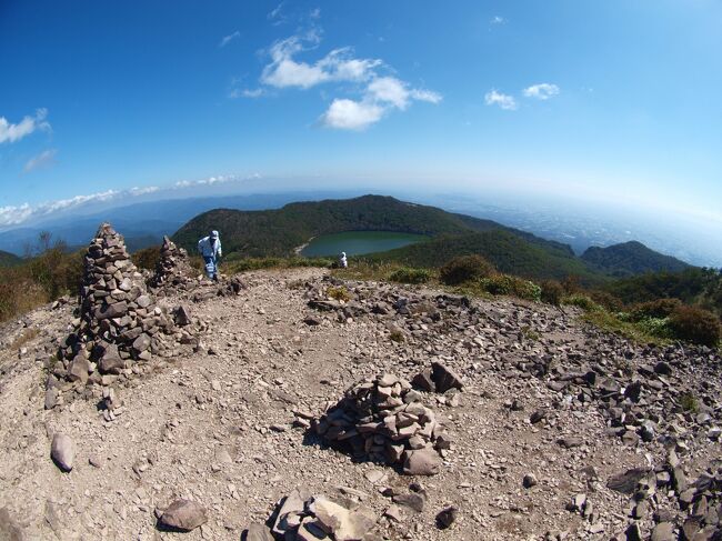 2021年10月赤城山(長七郎山・地蔵岳)』赤城山周辺(群馬県)の 2021年10月赤城山(長七郎山・地蔵岳)』赤城山周辺(群馬県)の