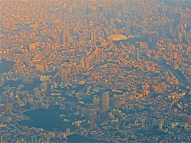 羽田空港 Jal260便 夕刻着 東京タワー お台場海浜公園 眼下 都心上空の新航空路 羽田 東京 の旅行記 ブログ By マキタン２さん フォートラベル