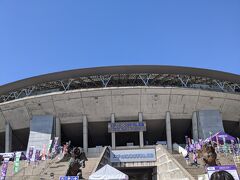 横川駅から20分ほどでスタジアムに到着です。