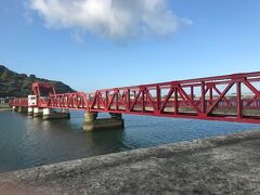 すぐ横の長浜大橋。昭和初期にかけられた。