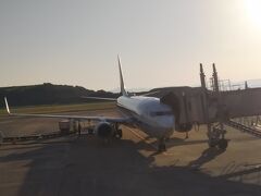 飛行機での移動