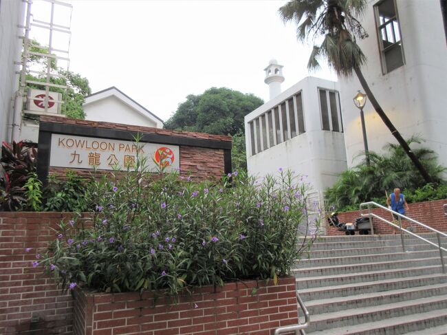 「九龍公園」<br />ホテルからとても近い。斜め前といって良いくらいです。<br />朝も仲間の人たちはパスというので、私ひとりで散歩しました。<br />