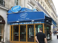 　レオン・ド・ブリュッセル

　ベルギーに行った時に食べたレストランの支店です。