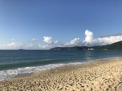 ホテル目の前のプライベートビーチ。
なかなかきれいでした＾＾